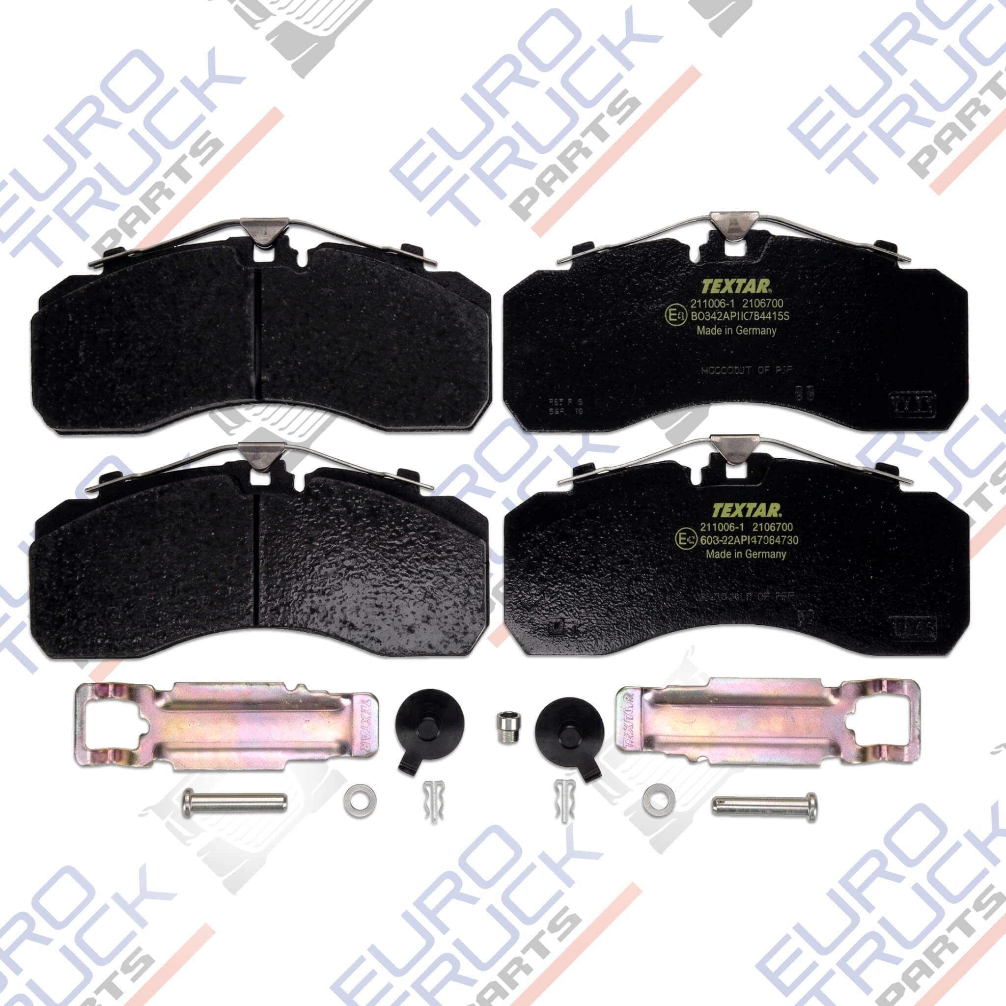 BRAKE PADS TEXTAR 802